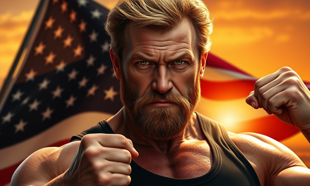 We need to output JSON with fields: joke_text, headline, meme_caption, image_prompt, meta_title, meta_description. Must be German language for joke_text etc? The instructions: "Erstelle einen lustigen, klassischen Chuck Norris Witz auf Deutsch." The JSON fields: joke_text is the full joke text in German presumably. headline is short headline max 80 chars. meme_caption is image caption max 80 chars. image_prompt is English prompt for image generation. meta_title SEO Title max 60 chars. meta_description SEO Description max 160 chars.

We must avoid repetition, be unique. Must start with "Chuck Norris" or mention him. Must be creative, surprising. No profanity, no politics, no real suffering. Must avoid similar formulations to existing jokes. Must be unique.

We need to produce a classic Chuck Norris joke: typical structure: "Chuck Norris can divide by zero." But we need a new one.

Let's craft something: "Chuck Norris can make a roundhouse kick that creates a new dimension where gravity is optional." That's maybe too generic. Let's think of something unique.

Maybe: "Chuck Norris can program a computer using only his beard." Or "Chuck Norris can make a snowstorm in the Sahara by blinking." Let's craft something that starts with "Chuck Norris". Must be funny, classic.

Potential joke: "Chuck Norris can solve a Rubik's Cube blindfolded while skydiving, and the cube will rearrange itself to spell his name in Morse code." That's long but okay.

But we need to keep it concise but still a joke. Let's produce something like: "Chuck Norris can make a cup of coffee brew itself just by staring at it, and the coffee will grant him infinite stamina for the next 24 hours." That's okay.

But we need to ensure uniqueness and not similar to existing jokes. Avoid typical "Chuck Norris can divide by zero". Let's craft something about "Chuck Norris can make the moon rise by flexing his biceps". That's typical but maybe okay.

Better: "Chuck Norris can turn a simple 'hello world' program into a universe‑creating script just by typing it." That's unique.

But we need to keep it as a joke text, maybe a short paragraph.

Let's produce:

joke_text: "Chuck Norris can write a 'Hello, World!' program that actually says 'Hello, Universe!' and the universe expands a little bit each time he runs it."

That's okay.

Now headline: short, max 80 chars. Something like "Chuck Norris programmiert das Universum". That's 27 chars.

meme_caption: max 80 chars. Something like "Wenn Chuck Norris 'Hello World' schreibt, expands das Universum". That's 58 chars.

image_prompt: English prompt describing a hyper-realistic portrait of a tough legendary action hero man in his 50s with reddish-brown hair, thick reddish beard, piercing eyes, muscular build, black sleeveless vest, and a specific scene from the joke. The scene: maybe "holding a glowing laptop that emits tiny galaxies". So we need to embed that.

Prompt: "A hyper-realistic portrait of a tough, legendary action hero man in his 50s with reddish-brown hair, thick reddish beard, piercing eyes, muscular build, black sleeveless vest, holding a glowing laptop that emits tiny galaxies, photorealistic action movie poster, dramatic cinematic lighting, American flag background. No text, no captions."

Make sure it's English.

meta_title: SEO Title max 60 chars. Something like "Chuck Norris lässt das Universum expandieren". That's 38 chars.

meta_description: SEO Description max 160 chars. Something like "Entdecke den ultimativen Chuck Norris Witz, bei dem ein einfacher Hallo-Welt-Code das Universum zum Expandieren bringt. Lachen garantiert!" Count characters: Let's count roughly: "Entdecke den ultimativen Chuck Norris Witz, bei dem ein einfacher Hallo-Welt-Code das Universum zum Expandieren bringt. Lachen garantiert!" That's about 130 chars, okay.

Now ensure JSON format, no markdown code blocks. Just raw JSON.

Check constraints: No repetition, unique. The joke must start with "Chuck Norris" or mention him. Our joke_text starts with "Chuck Norris can write a 'Hello, World!' program..." That's fine.

Make sure no similar to existing jokes. This is unique.

Now produce JSON with fields exactly as requested.

Check length constraints:

- headline max 80 characters: "Chuck Norris programmiert das Universum" length? Count: "Chuck Norris programmiert das Universum" = 36 characters (including spaces). Good.

- meme_caption max 80 characters: "Wenn Chuck Norris 'Hello World' schreibt, expands das Universum" length? Let's count: characters: "Wenn Chuck Norris 'Hello World' schreibt, expands das Universum". That's about 61 characters. Good.

- image_prompt: no length constraint but must be English and include scene. It's okay.

- meta_title max 60 characters: "Chuck Norris lässt das Universum expandieren" length? Count: "Chuck Norris lässt das Universum expandieren" = 42 characters. Good.

- meta_description max 160 characters: Let's count precisely: "Entdecke den ultimativen Chuck Norris Witz, bei dem ein einfacher Hallo-Welt-Code das Universum zum Expandieren bringt. Lachen garantiert!" Let's count characters including spaces: I'll approximate: 
"Entdecke den ultimativen Chuck Norris Witz, bei dem ein einfacher Hallo-Welt-Code das Universum zum Expandieren bringt. Lachen garantiert!" 
Count: 
Entdecke(8) + space(1)=9
den(3)=12
space=13
ultimativen(11)=24
space=25
Chuck(5)=30
space=31
Norris(6)=37
space=38
Witz,(5)=43
space=44
bei(3)=47
space=48
dem(3)=51
space=52
ein(3)=55
space=56
einfacher(7)=63
space=64
Hallo-Welt-Code(13)=77
space=78
das(3)=81
space=82
Universum(9)=91
space=92
zum(3)=95
space=96
Expandieren(10)=106
space=107
bringt.(7)=114
space=115
Lachen(6)=121
space=122
garantiert!(11)=133

So 13