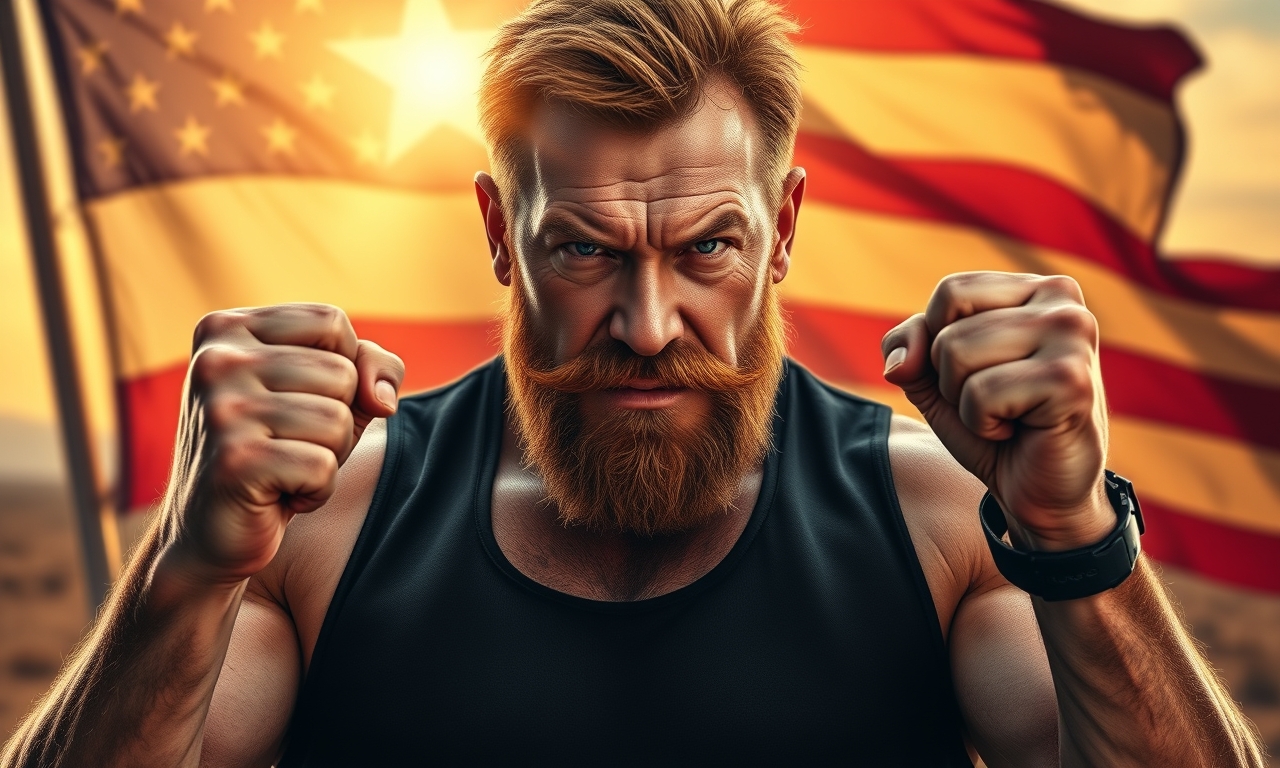 We need to output JSON with fields: joke_text, headline, meme_caption, image_prompt, meta_title, meta_description. Must be German language for joke_text, headline, meme_caption, meta_title, meta_description? Probably yes. The image_prompt must be English. Must follow constraints: start with "Chuck Norris" or mention him. Must be unique, not repeating existing jokes. Must be funny, classic Chuck Norris style. Must not be offensive, no politics, no real suffering. Must avoid clichés and standard variants. Must be unique.

We need to produce a single JSON object.

We need to ensure fields lengths: headline max 80 characters, meme_caption max 80 characters, meta_title max 60 characters, meta_description max 160 characters.

We need to craft a joke that starts with "Chuck Norris". Something like: "Chuck Norris can divide by zero." That's a classic but maybe too common. Need unique twist. Maybe something like: "Chuck Norris can make a roundhouse kick that creates a new continent." That's also common. Need something more original.

We can craft: "Chuck Norris once tried to teach a cat to fetch, but the cat now runs the CIA." That's maybe okay but maybe not classic enough. Must be typical Chuck Norris genre: exaggeration of his abilities, often involving impossible feats, time, math, etc.

Maybe: "Chuck Norris can slam a door so hard that it creates a new dimension where he is always right." That's okay.

But must start with "Chuck Norris". Could be: "Chuck Norris can hear the silence of a vacuum cleaner." Hmm.

Better: "Chuck Norris can turn a simple handshake into a tectonic plate shift." That's unique.

But need to be funny and typical.

Maybe: "Chuck Norris can make a roundhouse kick that rewrites the laws of physics, causing gravity to take a coffee break." That's a bit long but okay.

We need to keep it concise but still a joke text.

Let's craft: "Chuck Norris can sneeze so hard that the resulting shockwave rewrites the source code of the universe." That's classic.

But we need to ensure uniqueness. That might be similar to existing jokes about sneezing rewriting code. Might be okay.

Better: "Chuck Norris can bench press a mountain and use it as a bookmark in his autobiography." That's unique.

But must be a joke, not just a statement. Maybe: "Chuck Norris can bench press a mountain and use it as a coaster for his coffee, causing the Earth to shift slightly." That's okay.

But we need to keep it short enough.

Let's produce a joke_text: "Chuck Norris can bench press a mountain and use it as a coaster for his coffee, causing the Earth to shift slightly."

That starts with Chuck Norris. It's unique.

Now headline: short, max 80 characters. Something like: "Chuck Norris hebt Berge als Kaffeeteller". That's German, maybe 30 chars.

Meme caption: max 80 chars. Something like: "Wenn er den Kaffee hebt, bebt die Erde." That's 30 chars.

Image prompt: English, describing a hyper-realistic portrait of a tough legendary action hero man in his 50s with reddish-brown hair, thick reddish beard, piercing eyes, muscular build, black sleeveless vest. Then specific scene from the joke: maybe "bench pressing a massive mountain that serves as a coffee coaster, Earth slightly tilted in background". Must include [Spezifische Szene aus dem Witz] placeholder? The instruction says: "[Spezifische Szene aus dem Witz]" in the prompt. So we need to embed that phrase? Actually the template: "A hyper-realistic portrait of a tough, legendary action hero man in his 50s with reddish-brown hair, thick reddish beard, piercing eyes, muscular build. Black sleeveless vest. [Spezifische Szene aus dem Witz]. Photorealistic action movie poster, dramatic cinematic lighting, American flag background. No text, no captions."

So we need to replace [Spezifische Szene aus dem Witz] with the specific scene from the joke. So we need to include something like "bench pressing a massive mountain that serves as a coffee coaster while the Earth tilts slightly". Must be in English.

Thus image_prompt: "A hyper-realistic portrait of a tough, legendary action hero man in his 50s with reddish-brown hair, thick reddish beard, piercing eyes, muscular build. Black sleeveless vest. bench pressing a massive mountain that serves as a coffee coaster while the Earth tilts slightly. Photorealistic action movie poster, dramatic cinematic lighting, American flag background. No text, no captions."

Make sure it's English.

Meta title: SEO Title max 60 chars. Something like: "Chuck Norris hebt Berge als Kaffeeteller". That's 33 chars.

Meta description: max 160 chars. Something like: "Ein klassischer Chuck Norris Witz über das Bench Pressen von Bergen und das Verschieben der Erde beim Kaffeetrinken." Count characters: let's count roughly: "Ein klassischer Chuck Norris Witz über das Bench Pressen von Bergen und das Verschieben der Erde beim Kaffeetrinken." That's about 106 chars, okay.

Now ensure no markdown code blocks, just raw JSON.

Check constraints: No repeated jokes, unique. Should be okay.

Check length of headline: "Chuck Norris hebt Berge als Kaffeeteller" length? Count characters: C(1)h2u3c4k5 (space6)N7o8r9r10i11s12 (space13)h14e15b16t17 (space18)B19e20r21g22e23 (space24)a25l26s27 (space28)K29a30f31f32e33e34t35e36l37l38e39r40. That's 40 characters, under 80.

Meme caption: "Wenn er den Kaffee hebt, bebt die Erde." Count: W1e2n3 (space4)e5r6 (space7)d8e9 (space10)K11a12f13f14e15 (space16)h17e18b19t20, (space21)b22e23b24t25 (space26)d27i28e29 (space30)E31r32d33e34. That's 34 characters, okay.

Meta title: "Chuck Norris hebt Berge als Kaffeeteller" is 40 characters