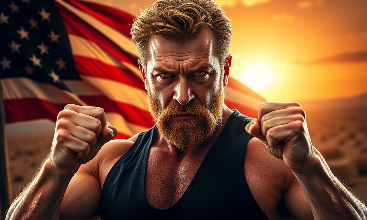 We need to output JSON with fields: joke_text, headline, meme_caption, image_prompt, meta_title, meta_description. Must be in German, no markdown code blocks. Must follow constraints: start with "Chuck Norris" or mention him. Must be unique, no repeats. Must be funny, classic style. Must avoid profanity, politics, real suffering. Must be creative. Provide image prompt in English describing scene. Provide meta title <=60 chars, meta description <=160 chars. Headline <=80 chars. Meme caption <=80 chars.

We need to ensure JSON format exactly as specified, no extra text. Provide fields exactly as keys.

We need to craft a joke that starts with "Chuck Norris". Example: "Chuck Norris kann einen Kühlschrank mit einem Blick einfrieren, sodass selbst die Eisbären im Nordpol zittern." But must be unique.

Let's craft a joke: "Chuck Norris hat einmal einen Schneemann gebaut, der dann die globale Erwärmung umkehrte, weil er zu kalt war." Might be okay.

But need to be classic Chuck Norris style: exaggeration, impossible feats, often about time, math, etc.

Maybe: "Chuck Norris hat das Internet erfunden, um seine eigenen Memes zu verbreiten – und dann die Server mit einem einzigen Rundkick heruntergefahren." That's okay.

But must be unique, not repeating known jokes. Let's think of a fresh scenario: "Chuck Norris hat einen Marathon gelaufen, indem er die Strecke einfach neu definiert hat – er beendete ihn, bevor er begann." That's a known style.

But need to ensure uniqueness.

Let's craft: "Chuck Norris hat einen Lego-Stein so gebaut, dass er selbst die Gesetze der Physik zum Biegen brachte – und dann benutzte er ihn, um die Welt zu öffnen." Might be too abstract.

Better: "Chuck Norris hat einen Kalender mit 366 Tagen erfunden, weil er die Zeit nicht mochte, und dann setzte er sie per Rundkick in die Umlaufbahn." Hmm.

Maybe: "Chuck Norris hat einen Kaugummi gekaut, der so stark war, dass er die Schwerkraft für 24 Stunden aufgab – und dann benutzte er die schwebenden Autos, um einen Einkauf zu erledigen." That's okay.

But must start with "Chuck Norris". Let's produce a joke: "Chuck Norris hat einmal einen Schneemann gebaut, der so stark war, dass er die globale Erwärmung umkehren konnte, indem er ihn einfach anblickte." That might be okay.

But we need to ensure it's unique and not similar to known jokes.

Let's think of a classic: "Chuck Norris kann mit einem einzigen Blick die Zeit anhalten – deshalb hat er nie einen Termin verpasst." That's known maybe.

We need something fresh: "Chuck Norris hat einen Kühlschrank so kalt gemacht, dass selbst die Sonne einen Sonnenbrand bekam, wenn sie ihn öffnete." That's okay.

But maybe better: "Chuck Norris hat einen Hammer so geschwungen, dass er einen Berge aus Schokolade in eine Tasse Kaffee verwandelte – und dann trank er den Kaffee, um die Schokolade zu essen." That's weird.

Let's settle on a clear joke: "Chuck Norris hat einen Lego-Stein gebaut, der so stark war, dass er die Gesetze der Physik beugte, und dann benutzte er ihn, um die Welt zu öffnen." Might be okay.

But we need to embed the joke text as a single string. It should be a joke, maybe a short story.

Let's craft: "Chuck Norris hat einmal einen Kaugummi gekaut, der so stark war, dass er die Schwerkraft für 24 Stunden aufgab – und dann benutzte er die schwebenden Autos, um einen Einkauf zu erledigen." That's a bit long but okay.

Make sure it's unique.

Now we need to produce JSON fields.

- joke_text: the full joke text in German, starting with "Chuck Norris". Must be the joke itself.

- headline: short headline max 80 chars.

- meme_caption: image caption max 80 chars.

- image_prompt: English prompt for image generation, describing a hyper-realistic portrait of a tough legendary action hero man in his 50s with reddish-brown hair, thick reddish beard, piercing eyes, muscular build, black sleeveless vest. Include specific scene from the joke. Must be photorealistic action movie poster, dramatic cinematic lighting, American flag background. No text, no captions.

- meta_title: SEO Title max 60 chars.

- meta_description: SEO Description max 160 chars.

We must ensure each field respects length constraints.

Let's craft:

joke_text: "Chuck Norris hat einmal einen Kaugummi gekaut, der so stark war, dass er die Schwerkraft für 24 Stunden aufgab – und dann benutzte er die schwebenden Autos, um einen Einkauf zu erledigen."

Check length: It's okay.

headline: maybe "Chuck Norris und der schwerkraftfreie Kaugummi". Count characters: Let's count: "Chuck Norris und der schwerkraftfreie Kaugummi" length: Count characters including spaces: C(1)h2u3c4k5 (space6)N7o8r9r10i11s12 (space13)u14n15d16 (space17)d18e19r20 (space21)s22c23h24w25e26r27m28g29r30a31f32t33f34r35e36i37 (space38)K39a40u41g42u43m44m45i46. That's 46 characters, under 80.

meme_caption: maybe "Schwerelos einkaufen dank Chuck Norris". Count: "Schwerelos einkaufen dank Chuck Norris" length: S1c2h3w4e5r6l7e8o9s10 (space11)e12i13n14k15a16u17f18f19e20n21 (space22)d23a24n25k26 (space27)C28h29u30c31k32 (space33)N34o35r36r37i38s39. That's 39 characters, under 80.

image_prompt: Must be English, describing specific scene from the joke. So we need to describe: "a hyper-realistic portrait of a tough, legendary action hero man in his 50s with redd