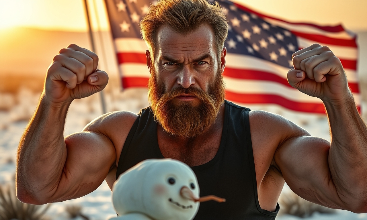 Chuck Norris versuchte einmal, einem Schneemann Liegestütze beizubringen, doch der Schneemann schmolz vor der Anstrengung.