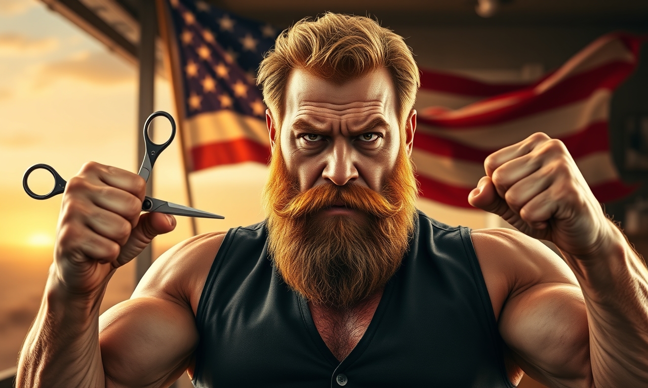 Chuck Norris betritt einen Barbierladen, und sein Bart gibt dem Friseur einen Roundhouse-Kick, der allen im Laden sofort die perfekte Frisur verpasst – ohne dass eine Schere je zum Einsatz kommt.