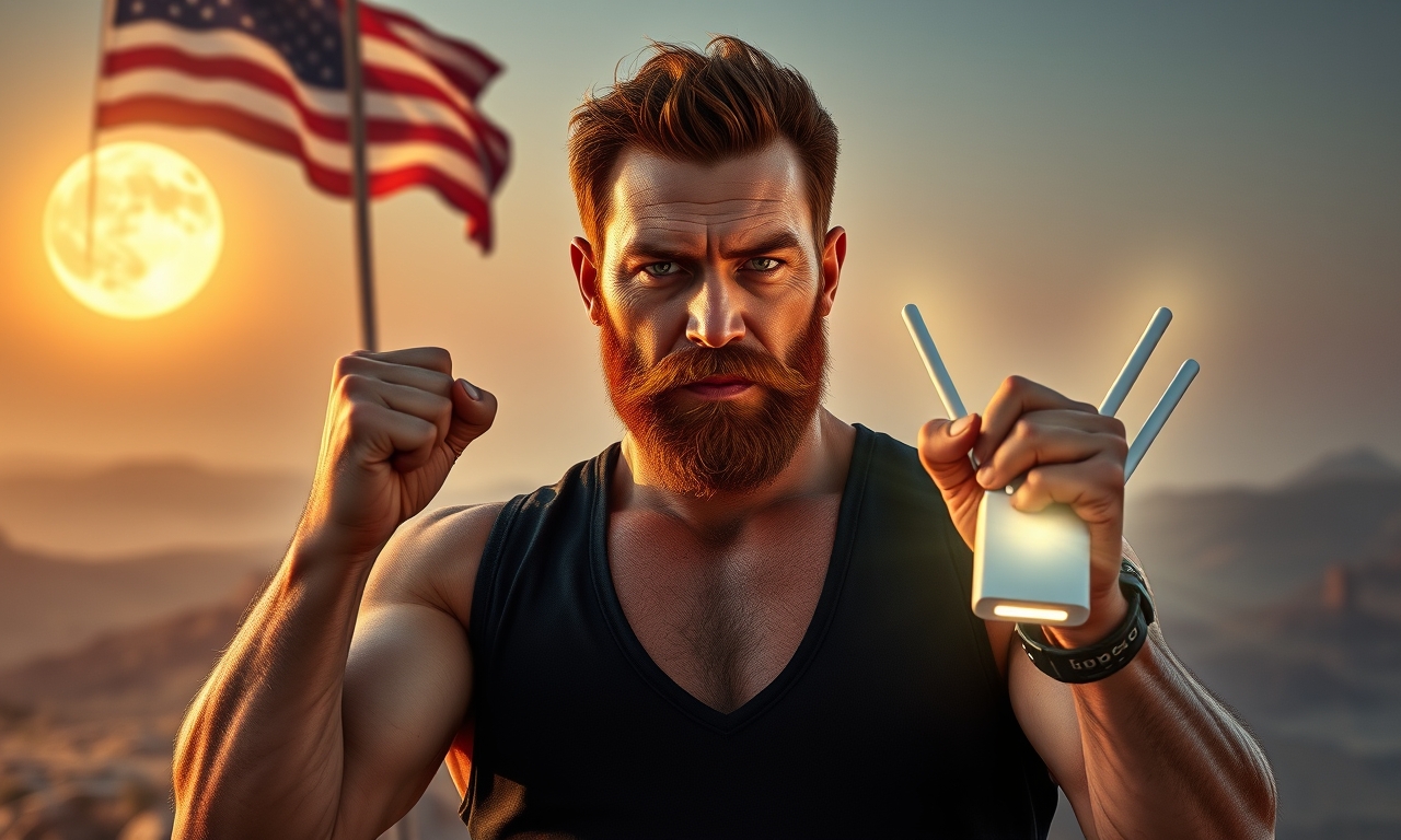 Chuck Norris kann das Internet zum Erliegen bringen, indem er nur einen einzigen Blick auf den Router wirft – und plötzlich gibt es kein WLAN mehr, weil das Universum Angst hat, seine Signale zu verlieren.